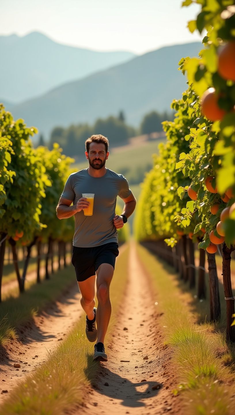 Φύλλα ελιάς και φρούτα σε ένα φυσικό τοπίο της Ελλάδας.